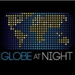 Globe at night