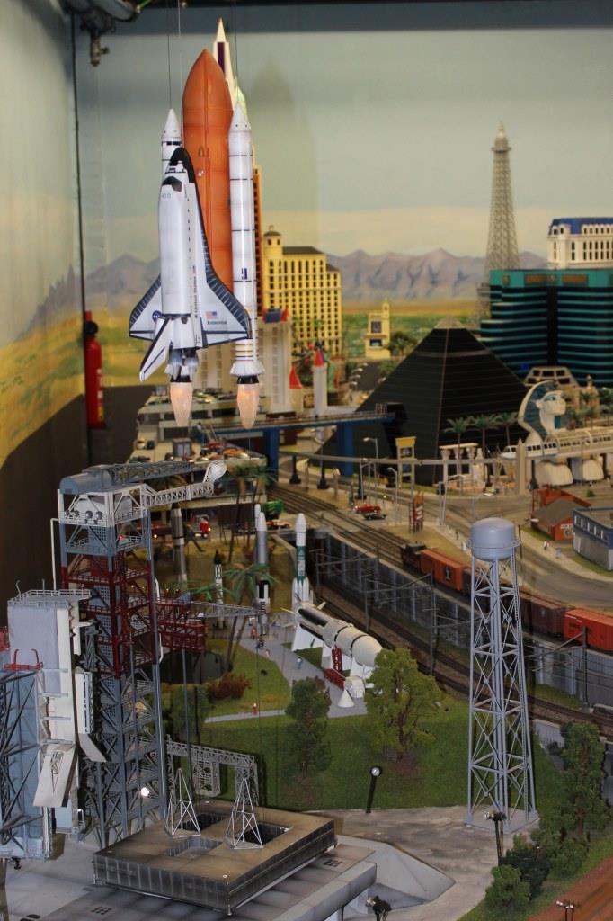 Space Shuttle Start in Cap Canaveral