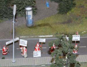 Weihnachtsmanndemo