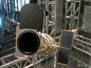 Modell des Hubble Teleskopes