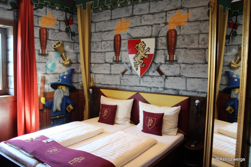 Bett für das "Königspaar"