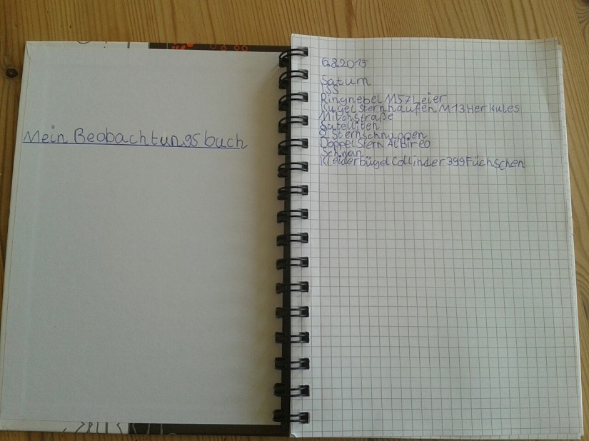 Beobachtungsbuch