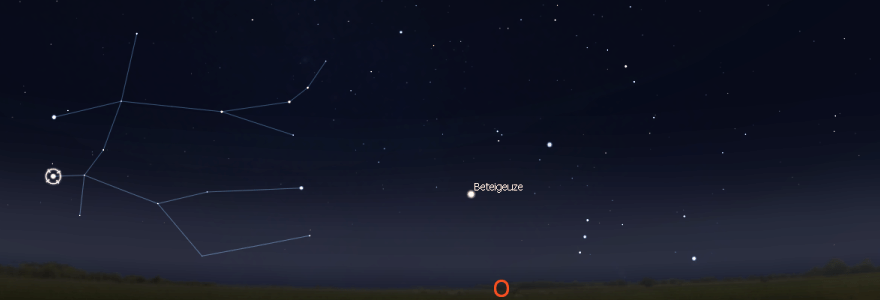 Stellarium Abbildung der Zwillinge