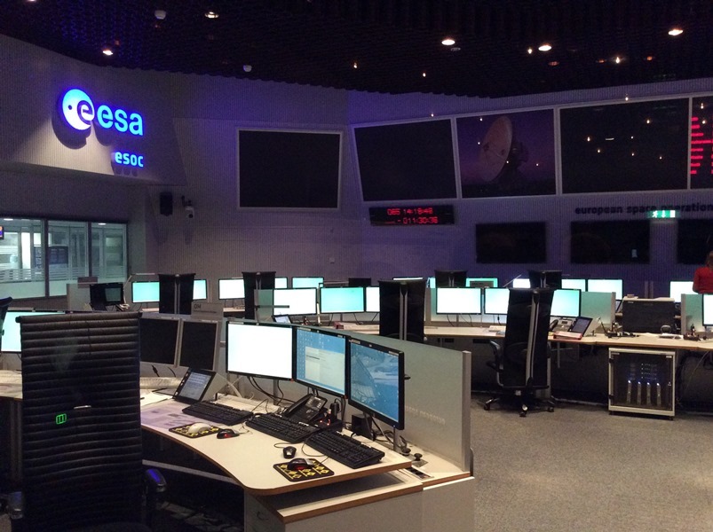 ESOC Hauptkontrollraum