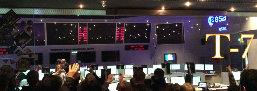 Blick in den Hauptkontrollraum der ESOC