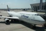 Boing 747 am Frankfurter Flughafen
