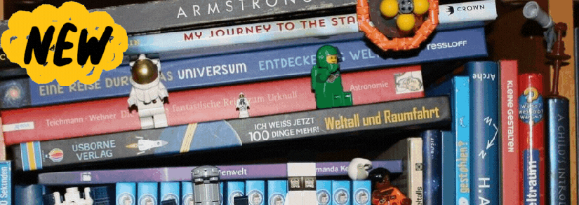 Abbildung und Link zu "Kinderbücher zur Astronomie – Neuerscheinungen 2021"