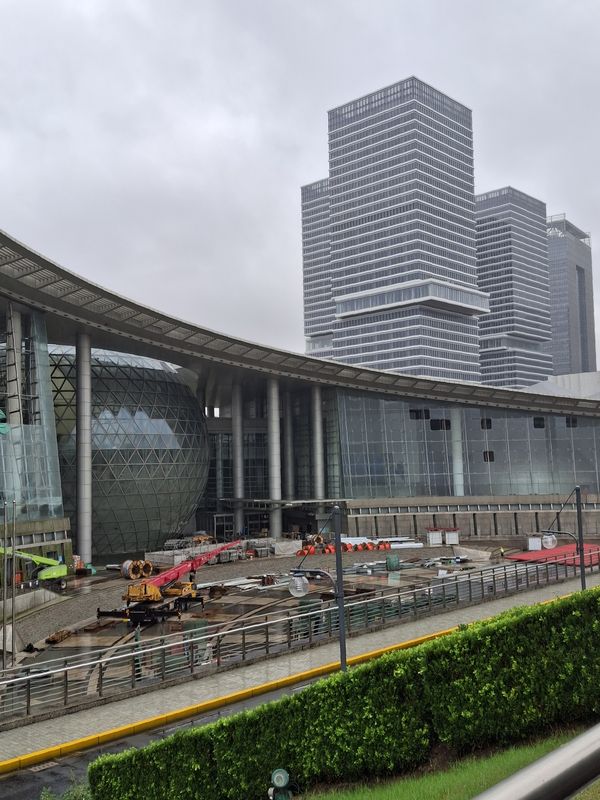 Baustelle des Shanghai Science and Technology Museum
